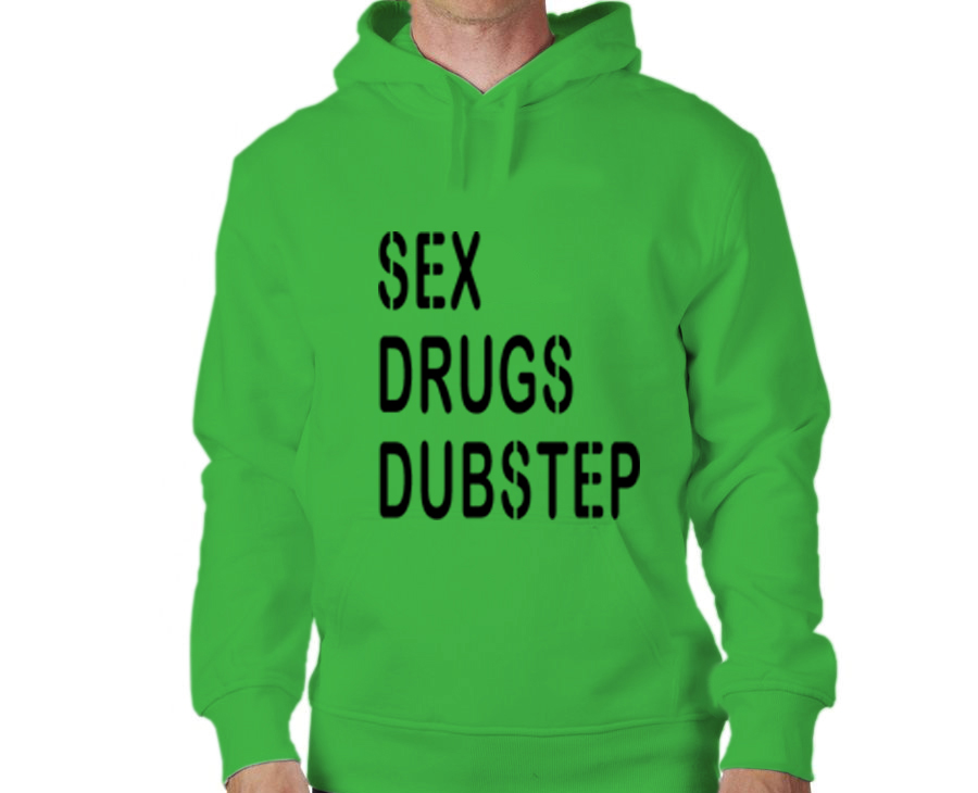 drugs r bad purple hoodie