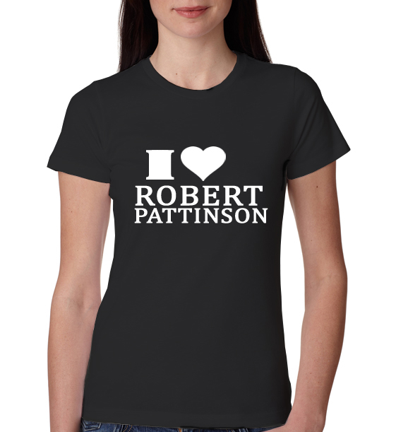 » I love robert pattinson Womens T-Shirt