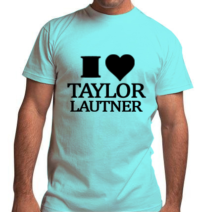 » I love taylor lautner twilight Mens T-Shirt